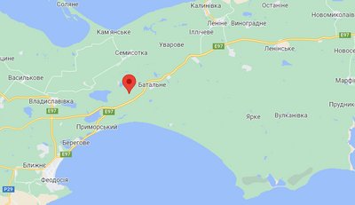 Укріплення і фортифікації з боку Батального Укріплення і фортифікації з боку Батального