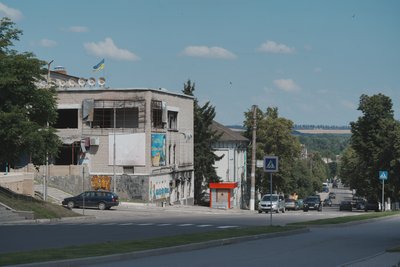 Одна з вулиць Ізюма Одна з вулиць Ізюма
