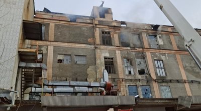 Показали наслідки влучань у приватні підприємства у Черкасах 4 лютого Показали наслідки влучань у приватні підприємства у Черкасах 4 лютого