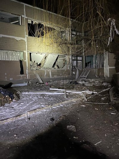 Наслідки обстрілів Донеччини 4 лютого. Фото: Telegram / Павло Кириленко Наслідки обстрілів Донеччини 4 лютого. Фото: Telegram / Павло Кириленко