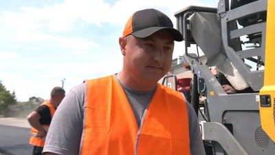 Іван Вархоміка, ремонт дороги, Біла, 15 травня 2026, Тернопіль Іван Вархоміка, ремонт дороги, Біла, 15 травня 2026, Тернопіль
