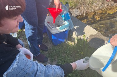 Екоінспекція перевірила якість води, яка надходить до Куяльницького лиману: що показали результати Екоінспекція перевірила якість води, яка надходить до Куяльницького лиману: що показали результати