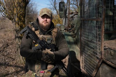 Головний сержант артбатареї Павло