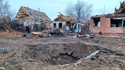 селище Ясногірка Краматорська громада наслідки обстрілу армії РФ Донецька область 27 листопада 2024 рік селище Ясногірка Краматорська громада наслідки обстрілу армії РФ Донецька область 27 листопада 2024 рік