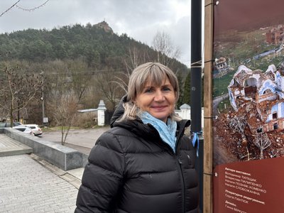Вулична виставка "Церковний рашизм" у Кременці, архиєпископ Нестор, Тернопільщина, 12 грудня 2025 року Вулична виставка "Церковний рашизм" у Кременці, архиєпископ Нестор, Тернопільщина, 12 грудня 2025 року