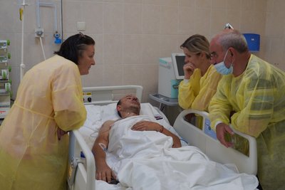 Пережив вибух FPV-дрона: на Дніпропетровщині лікують пораненого військового Олександра Пережив вибух FPV-дрона: на Дніпропетровщині лікують пораненого військового Олександра