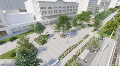 На проспекті Чорновола у Львові облаштовують нові пішохідні доріжки На проспекті Чорновола у Львові облаштовують нові пішохідні доріжки