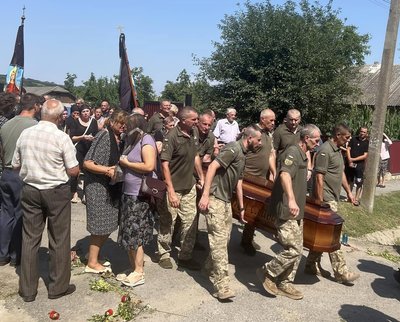 Попрощалися з Військовим, Богдан Черепаха, Тернопільщина, липень 2024 Попрощалися з Військовим, Богдан Черепаха, Тернопільщина, липень 2024