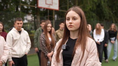 Анастасія Данилюк, Городенківський ліцей, учениця, голова шкільного парламенту Анастасія Данилюк, Городенківський ліцей, учениця, голова шкільного парламенту