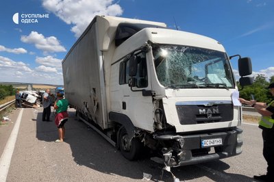 На Одещині затримали водія вантажівки після смертельної ДТП вранці 9 липня на трасі Київ — Одеса На Одещині затримали водія вантажівки після смертельної ДТП вранці 9 липня на трасі Київ — Одеса