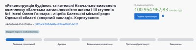 У Балті за понад 100 млн грн планують реконструювати ліцей У Балті за понад 100 млн грн планують реконструювати ліцей