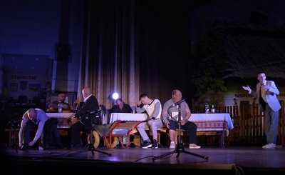 "Життя продовжується": на Черкащині актори театру ветеранів вперше вийшли на сцену "Життя продовжується": на Черкащині актори театру ветеранів вперше вийшли на сцену