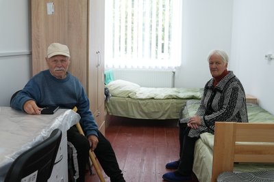 Переселенці, шелтер, Рогатинська громада, Людмила Нещерет, Микола Нещерет Переселенці, шелтер, Рогатинська громада, Людмила Нещерет, Микола Нещерет