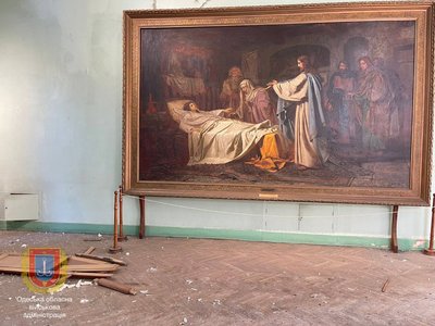 "Значних уражень картин не відбулось": який вигляд має Одеський художній музей після російської атаки "Значних уражень картин не відбулось": який вигляд має Одеський художній музей після російської атаки