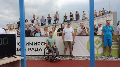 25-річний волинянин з інвалідністю встановив національний рекорд 25-річний волинянин з інвалідністю встановив національний рекорд