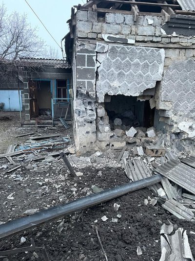 Наслідки обстрілів Донеччини 26 грудня. Фото: Telegram / Павло Кириленко Наслідки обстрілів Донеччини 26 грудня. Фото: Telegram / Павло Кириленко