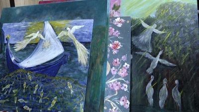 Художниця-аматорка з Житомирщини підтримує ЗСУ через мистецтво Художниця-аматорка з Житомирщини підтримує ЗСУ через мистецтво