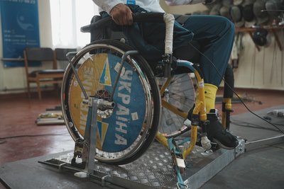 Спортсмен на кріслі колісному, жовтень 2025 Спортсмен на кріслі колісному, жовтень 2025