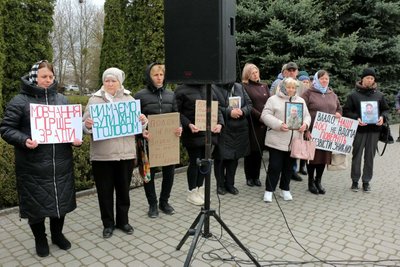 Акція на підтримку військовополонених і зниклих безвісти, військовополонені, зниклі безвісти, Шумськ, квітень 2025 Акція на підтримку військовополонених і зниклих безвісти, військовополонені, зниклі безвісти, Шумськ, квітень 2025