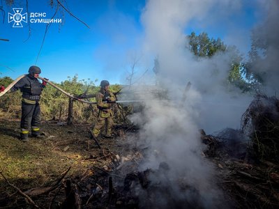 Війська РФ ударили по Буринській громаді Війська РФ ударили по Буринській громаді