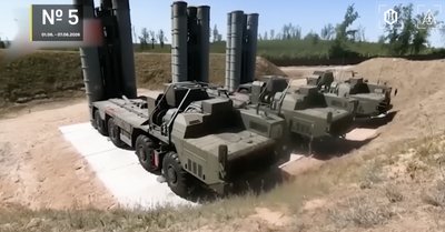 У СБС показали відео ураження у Криму ЗРК С-400 "Тріумф" У СБС показали відео ураження у Криму ЗРК С-400 "Тріумф"