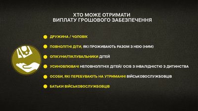 Як сім’ї полонених та зниклих безвісти військових із Полтавщини отримати виплату грошового забезпечення Як сім’ї полонених та зниклих безвісти військових із Полтавщини отримати виплату грошового забезпечення