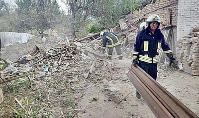 На Черкащині вночі 31 серпня збили три "шахеди": пошкоджені чотири будинки На Черкащині вночі 31 серпня збили три "шахеди": пошкоджені чотири будинки