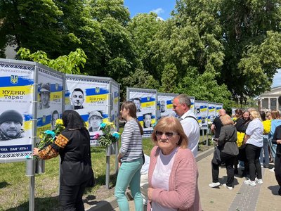 Алея пам'яті, Тернопіль, травень 2024 Алея пам'яті, Тернопіль, травень 2024