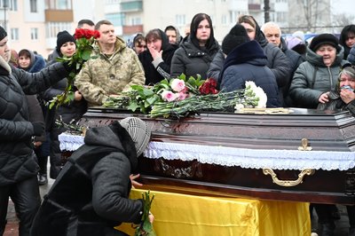 Похорон, Віктор Шевчук, ЗСУ, 30 грудня, Лановецька громада