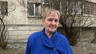 Жителька Холодногірського району Валентина Оніщенко, Харків, 25 березня 2026 року Жителька Холодногірського району Валентина Оніщенко, Харків, 25 березня 2026 року