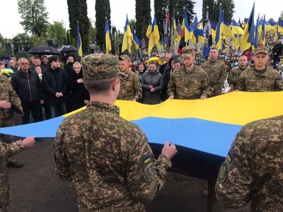 похорон, прапор, тернопіль похорон, прапор, тернопіль