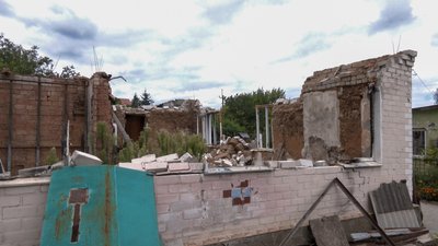 руйнування село Тетянівка деокупація життя люди інфраструктура Святогірськ окупація річка Сіверський Донець Донецька область руйнування село Тетянівка деокупація життя люди інфраструктура Святогірськ окупація річка Сіверський Донець Донецька область