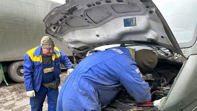 Сергій "Механік" та Антон "Цвях" військовослужбовці 111 окремої бригади ТрО ЗСУ Донецька область 17 березня 2025 рік Сергій "Механік" та Антон "Цвях" військовослужбовці 111 окремої бригади ТрО ЗСУ Донецька область 17 березня 2025 рік