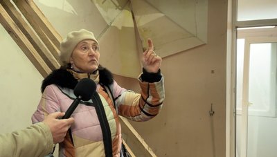 “Тут тріщини товщиною в палець”: мешканці пошкодженого вибухом будинку в Сумах просять нові оселі “Тут тріщини товщиною в палець”: мешканці пошкодженого вибухом будинку в Сумах просять нові оселі