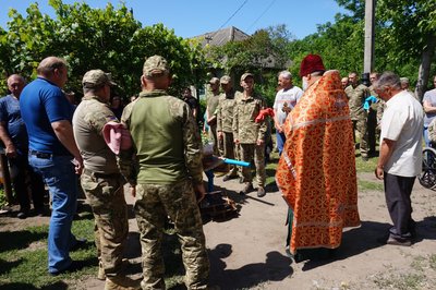 На Одещині попрощалися з загиблим військовим На Одещині попрощалися з загиблим військовим