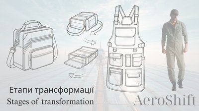 Курсант кропивницької льотної академії розробив спецодяг-трансформер для авіа механіків Курсант кропивницької льотної академії розробив спецодяг-трансформер для авіа механіків