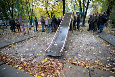 Осінній місячник із благоустрою: перевірили стан чистоти Печерського і Дарницького районів Осінній місячник із благоустрою: перевірили стан чистоти Печерського і Дарницького районів