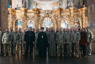 У Софійському соборі провели черговий "випускний" для капеланів