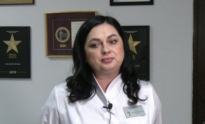 Директорка Мирноградської центральної міської лікарні Ольга Гостєва Директорка Мирноградської центральної міської лікарні Ольга Гостєва
