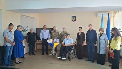 Загиблого військового з Одещини Романа Маргазу посмертно нагородили «Знаком пошани» Загиблого військового з Одещини Романа Маргазу посмертно нагородили «Знаком пошани»