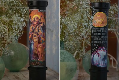 У Чернівцях художники розписують військові трофеї – продають їх на благодійних аукціонах У Чернівцях художники розписують військові трофеї – продають їх на благодійних аукціонах