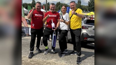 Ветеран з Вінниці здобув срібну нагороду на чемпіонаті України з паратріатлону Ветеран з Вінниці здобув срібну нагороду на чемпіонаті України з паратріатлону