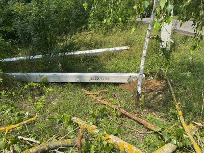 На Вінниччині через негоду знеструмлено 119 населених пунктів На Вінниччині через негоду знеструмлено 119 населених пунктів