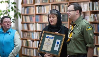 Пласт, Залізний пластовий хрест, Роман Попадинець Пласт, Залізний пластовий хрест, Роман Попадинець