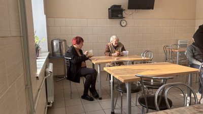 Відвідувачкі центру реінтеграції осіб у Харкові Відвідувачкі центру реінтеграції осіб у Харкові