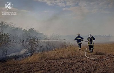 На Одещині за добу сталось 72 пожежі сухої рослинності На Одещині за добу сталось 72 пожежі сухої рослинності