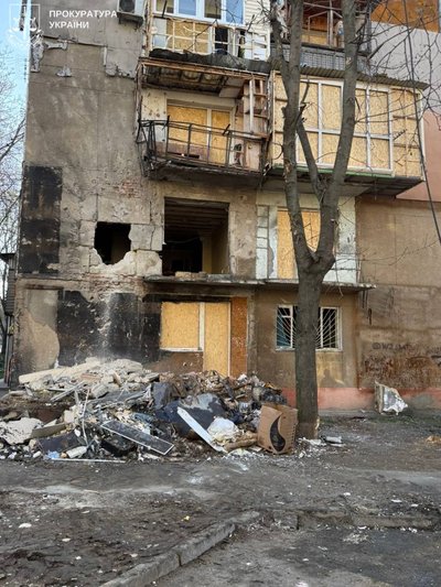 Атака дронів на Одесу 5 квітня 2026 року Атака дронів на Одесу 5 квітня 2026 року