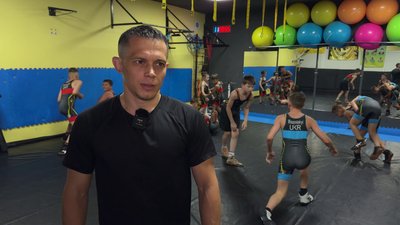 Батько спортсмена – Ярослав Кірик Батько спортсмена – Ярослав Кірик