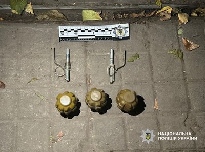 В Одесі затримали чоловіка за незаконне зберігання боєприпасів та гранат