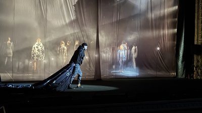 Актор Григорій Черемушев під час репетиції Актор Григорій Черемушев під час репетиції